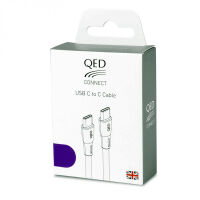 QED Connect QE8224. Przewód USB 2.0 C-C (0.15m). - 2