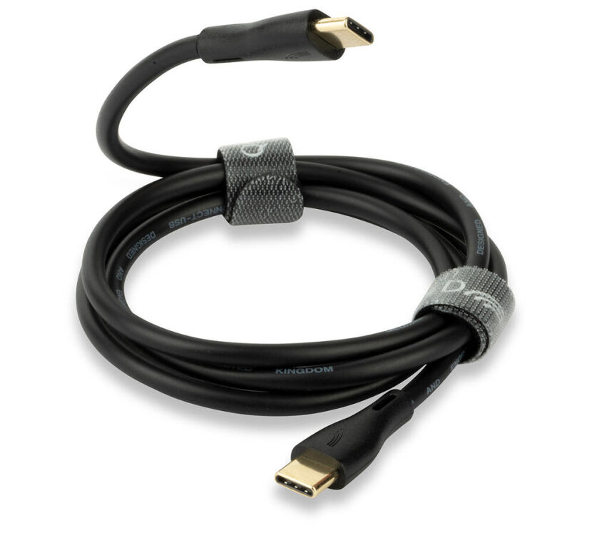 QED Connect QE8224. Przewód USB 2.0 C-C (0.15m).