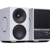 Cambridge Audio L/R M (biały). Aktywne kolumny podstawkowe. - 2
