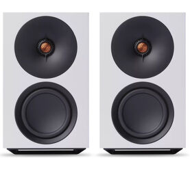 Cambridge Audio L/R M (biały). Aktywne kolumny podstawkowe.