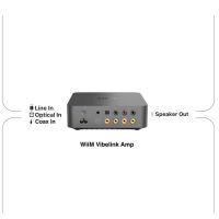WiiM Vibelink Amp (szary). Wzmacniacz stereo. - 11