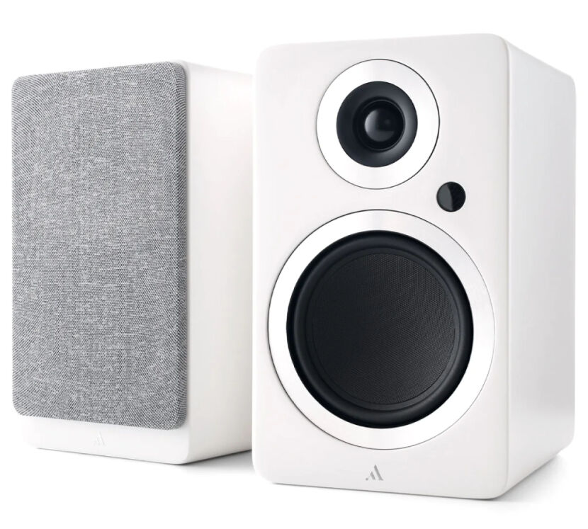 Argon Audio Forte A5 MK2 (biały). Aktywne kolumny podstawkowe.
