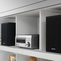 Denon D-M41 DAB+ (srebrny-wiśniowy). Mini zestaw stereo. - 5