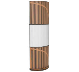 Vicoustic VicTotem Ultra VMT (natural white - locarno cherry). Panel akustyczny (trzy moduły).