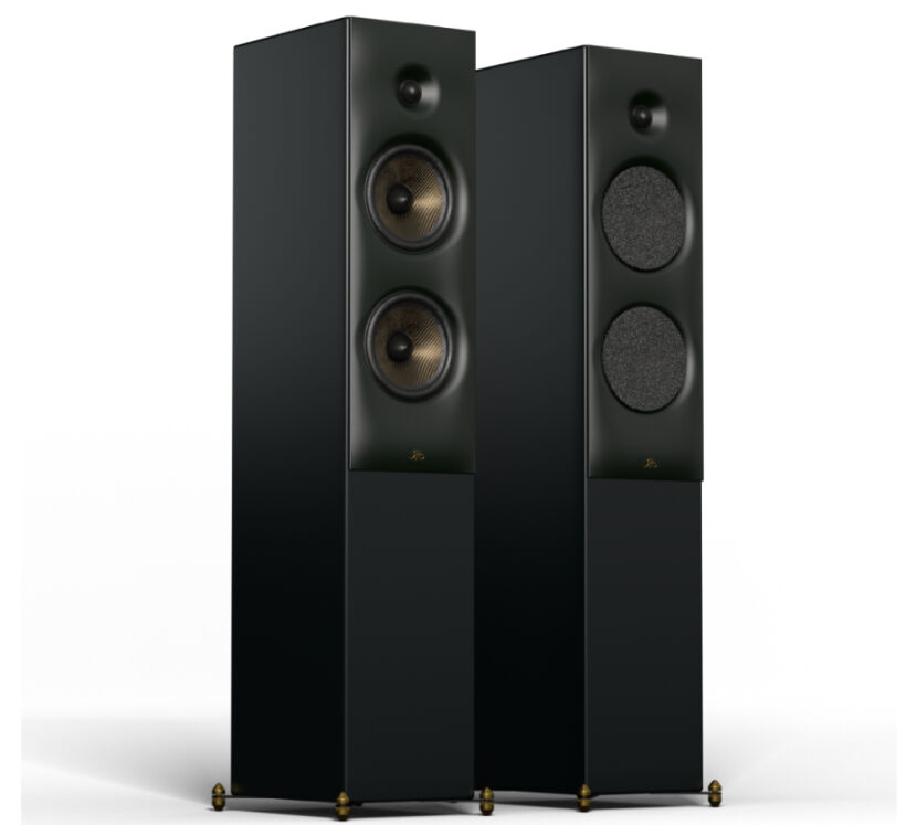 Revival Audio Sprint 4 (satin black). Kolumny podłogowe.