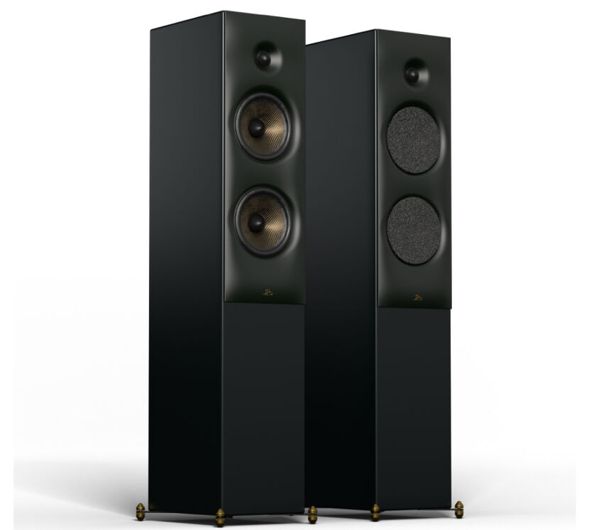 Revival Audio Sprint 4 (satin black). Kolumny podłogowe.
