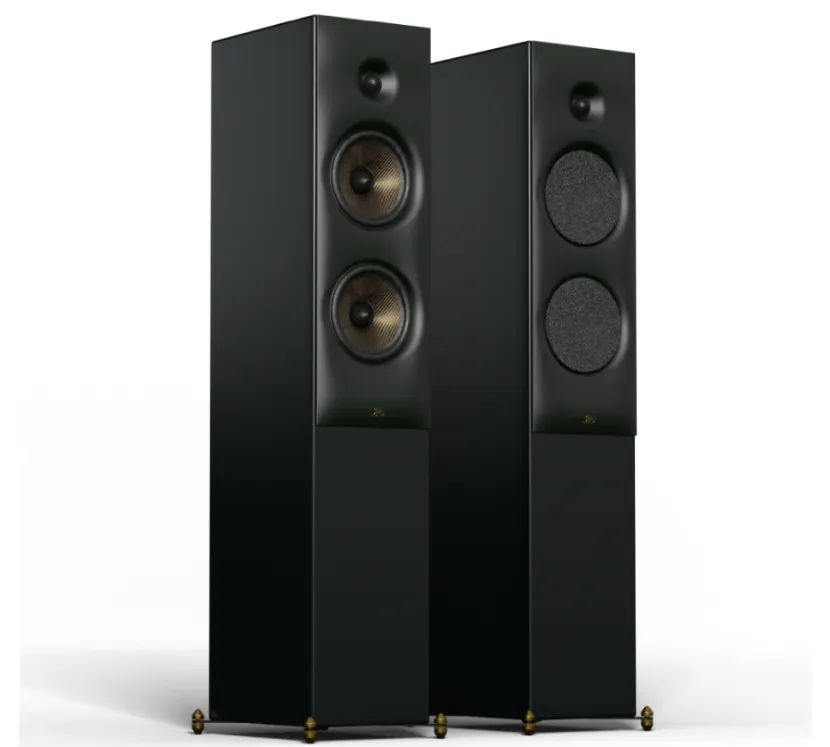 Revival Audio Sprint 4 (satin black). Kolumny podłogowe.