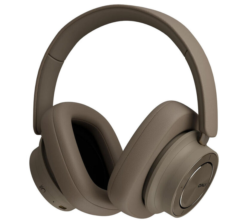 Dali iO-12 (mocha grey). Bezprzewodowe słuchawki nauszne ANC.