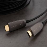 QED QE6187. Przewód optyczny HDMI (50m). - 2