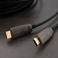 QED QE6187. Przewód optyczny HDMI (50m). - 2