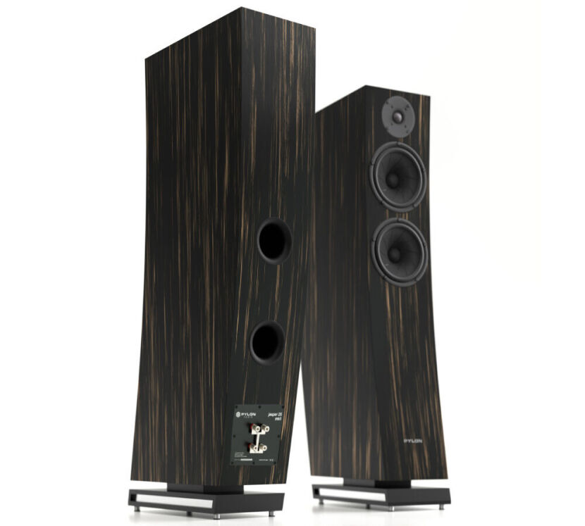 Pylon Audio Jasper 23 (heban marokański). Kolumny podłogowe.
