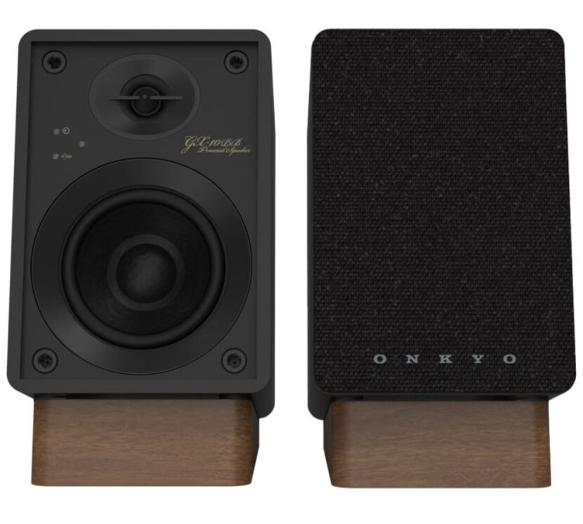 Onkyo Creator GX 10 DB (czarny). Aktywne kolumny podstawkowe.