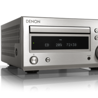 Denon RCD-M41 DAB (srebrny). Zintegrowany system stereo. - 2