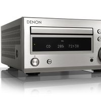 Denon RCD-M41 DAB (srebrny). Zintegrowany system stereo. - 2