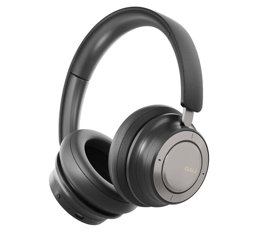 Dali iO-8 (iron black). Bezprzewodowe słuchawki nauszne ANC.