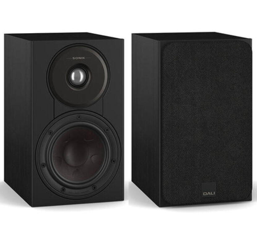 Dali Sonik 1 (czarny). Kolumny podstawkowe.