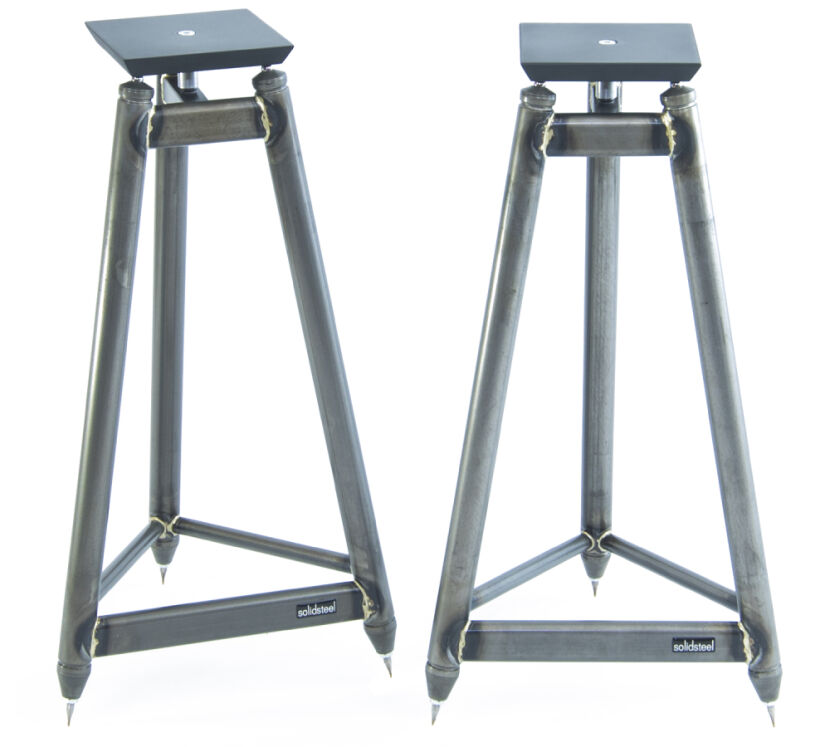 Solidsteel SS-6 (srebrny). Podstawki głośnikowe.