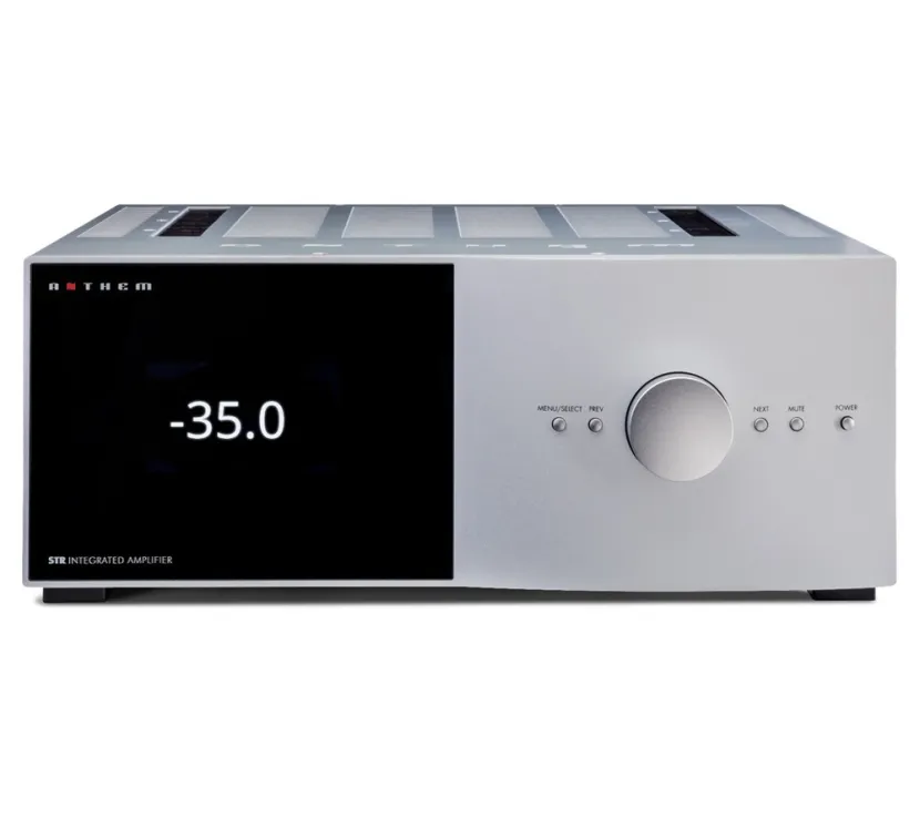 Anthem STR Integrated Amplifier (srebrny). Zintegrowany wzmacniacz stereo.