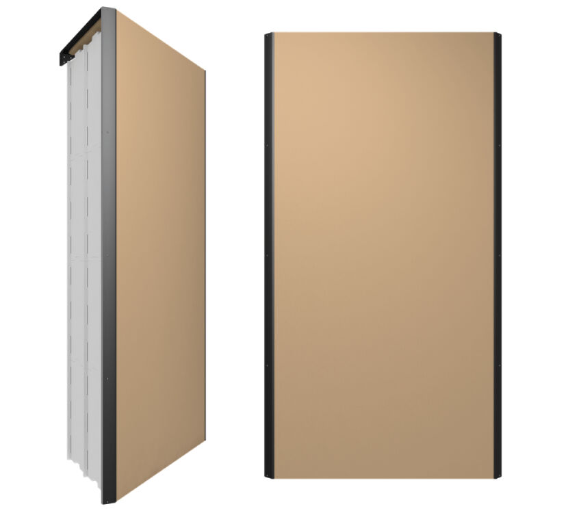 Vicoustic Mega Bass Trap VMT XXL (rama czarna - beige). Pułapka basowa (kpl. 2 sztuki).