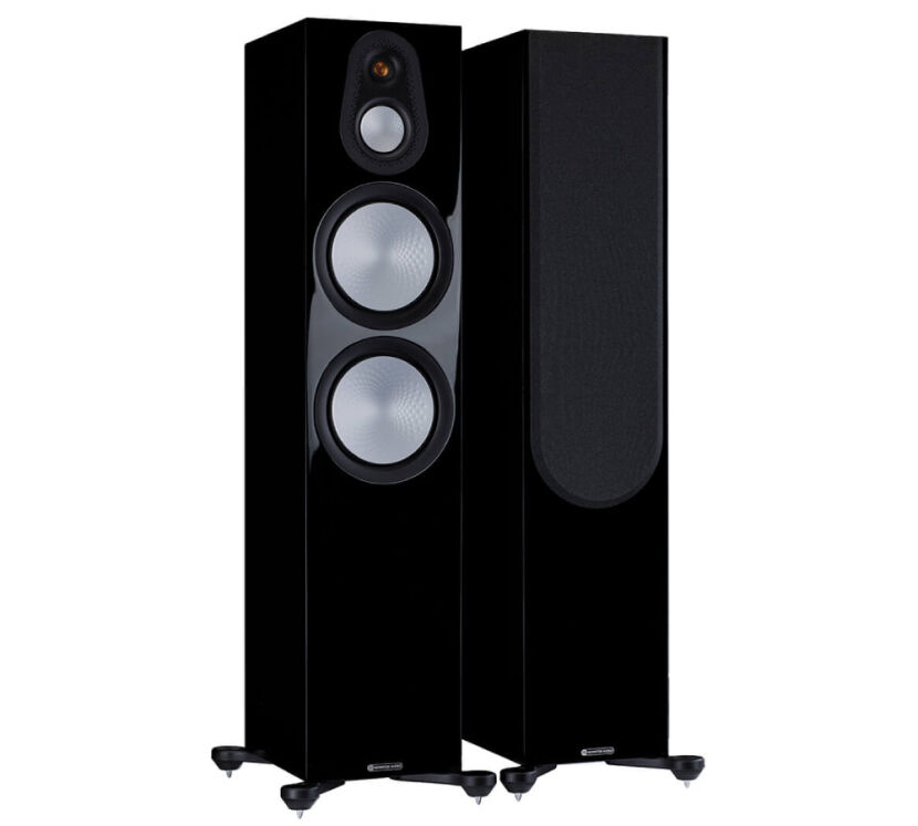 Monitor Audio Silver 500 7G (czarny lakier). Kolumny podłogowe.