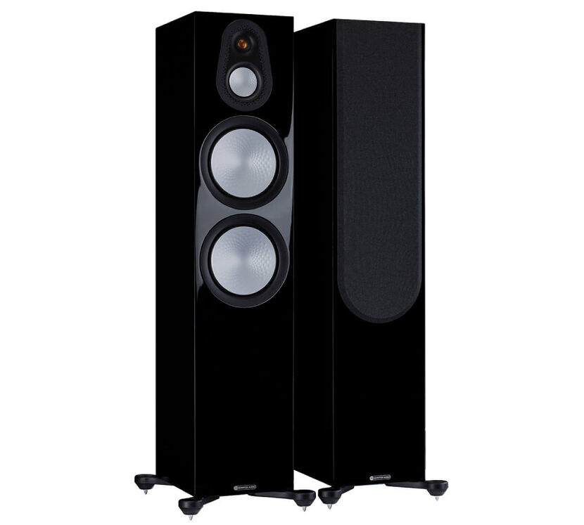 Monitor Audio Silver 500 7G (czarny lakier). Kolumny podłogowe.
