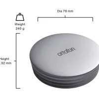 Ortofon Record stabilizer (srebrny). Docisk do płyt winylowych. - 2