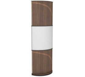 Vicoustic VicTotem Ultra VMT (natural white - natural walnut). Panel akustyczny (trzy moduły).