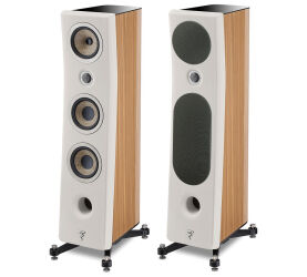Focal Kanta N°2 (walnut hg - ivory mat). Kolumny podłogowe.