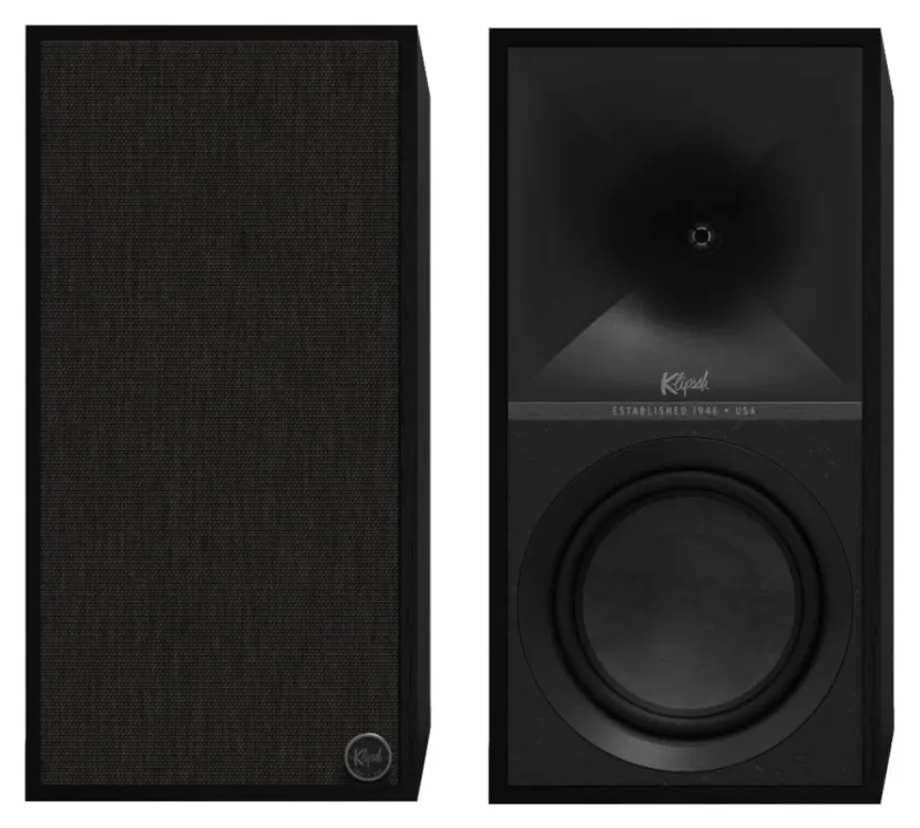 Klipsch The Sevens (czarny). Aktywne kolumny podstawkowe.