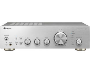 Pioneer A-40AE (srebrny). Zintegrowany wzmacniacz stereo.