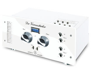 MBL Reference Line Preamplifier 6010 D (biały/chrom). Przedwzmacniacz stereo.