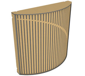 Vicoustic Cinema Round Ultra Fuser (metallic gold). Panel akustyczny (kpl. 2 sztuk).
