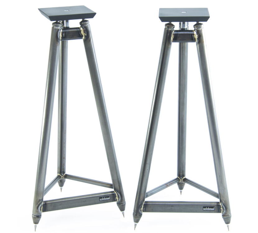 Solidsteel SS-7 (srebrny). Podstawki głośnikowe.