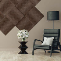 Vicoustic VicStrip Square (natural walnut). Panel akustyczny (kpl. 8 sztuk). - 5
