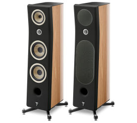 Focal Kanta N°3 (walnut hg - black mat). Kolumny podłogowe.