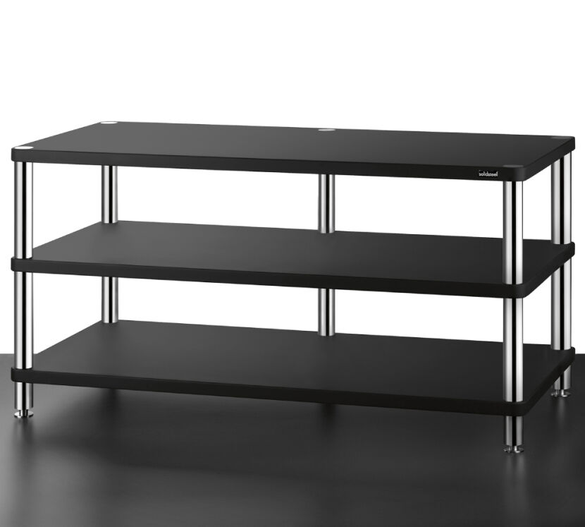 Solidsteel HW-3XL (czarny). Stolik audio.