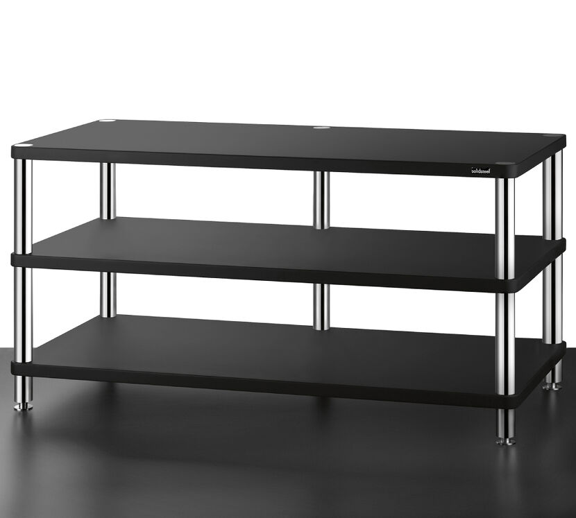 Solidsteel HW-3XL (czarny). Stolik audio.