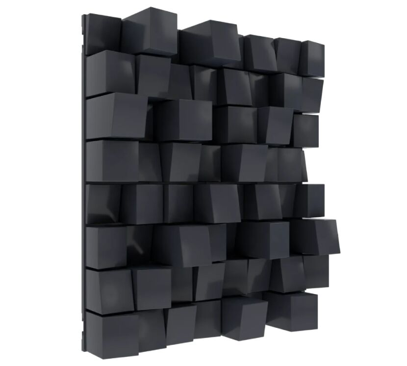 Vicoustic Multifuser Wood 64 (black matte). Panel akustyczny.