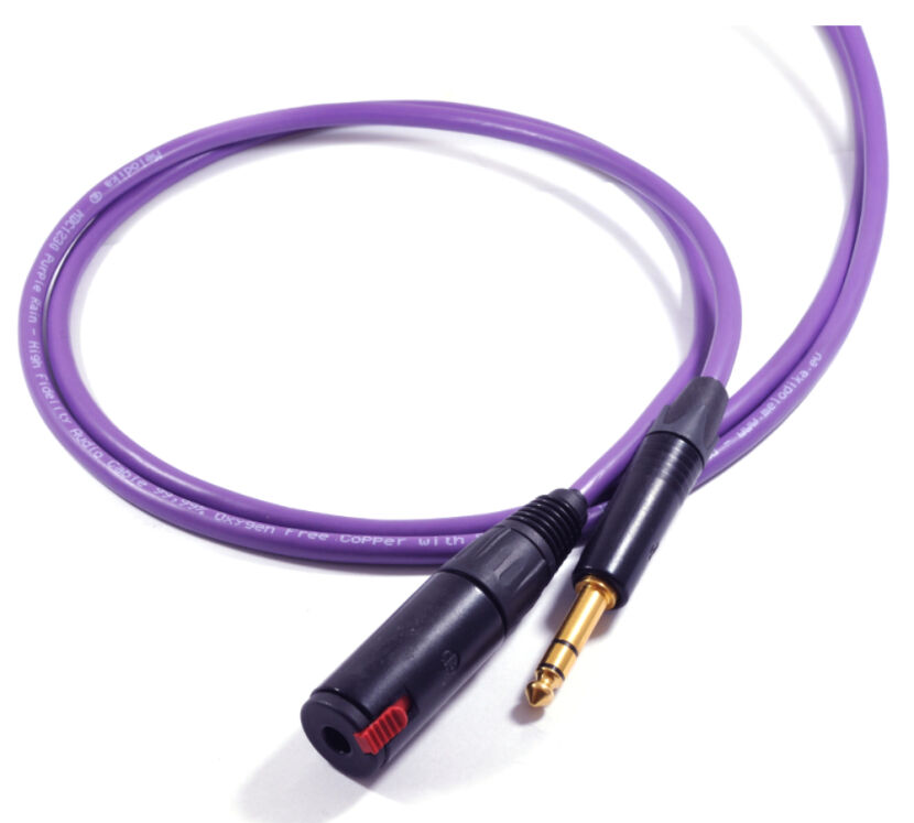 Melodika MDPJ20. Przedłużacz do słuchawek 6,3mm (2m).