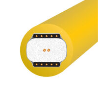 Wireworld Chroma 10 Coaxial CRV (0.5m). Przewód koaksjalny RCA. - 3