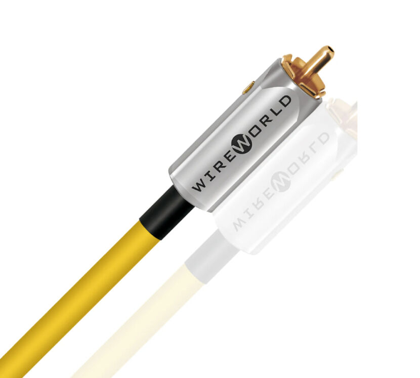 Wireworld Chroma 10 Coaxial CRV (0.5m). Przewód koaksjalny RCA.