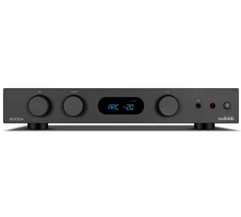 Audiolab 6000A MKII (czarny). Zintegrowany wzmacniacz stereo.