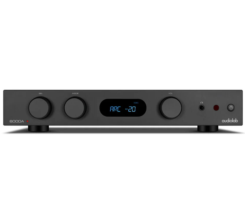 Audiolab 6000A MKII (czarny). Zintegrowany wzmacniacz stereo.