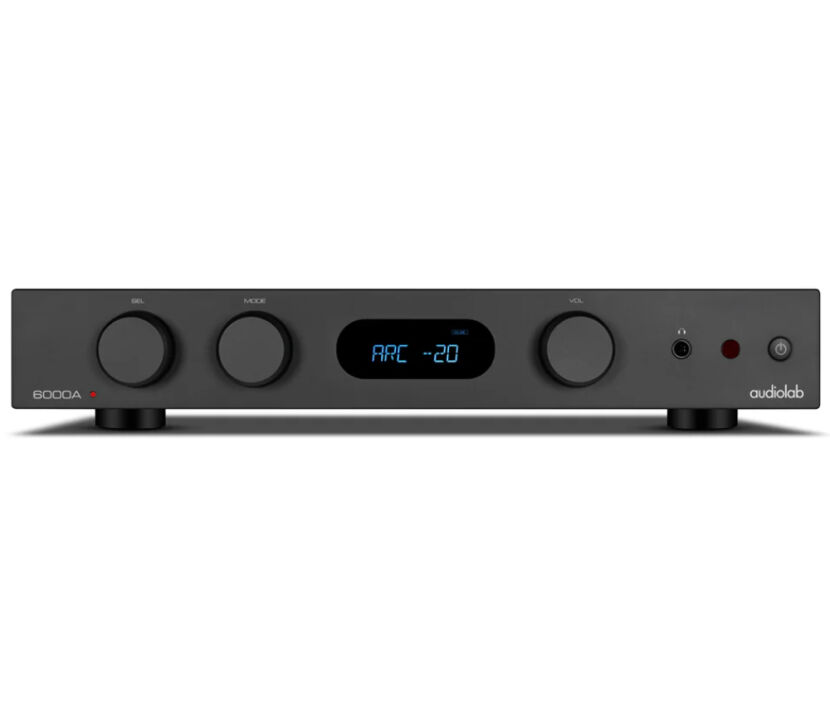 Audiolab 6000A MKII (czarny). Zintegrowany wzmacniacz stereo.