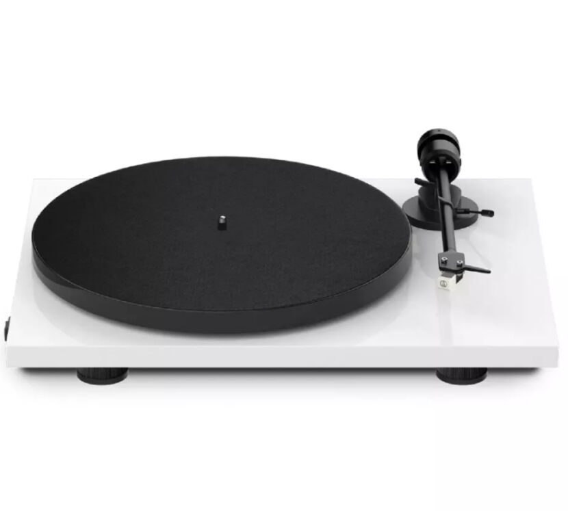 Pro-Ject E1 Phono (biały). Gramofon manualny.