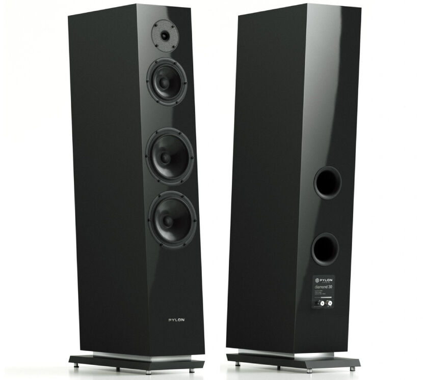 Pylon Audio Diamond 30 mkII (czarny lakier mat). Kolumny podłogowe.