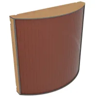 Vicoustic Cinema Round Ultra VMT (brown). Panel akustyczny (kpl. 2 sztuk). - 5