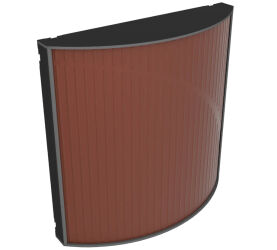 Vicoustic Cinema Round Ultra VMT (brown). Panel akustyczny (kpl. 2 sztuk).
