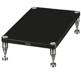 Solidsteel HF-B (czarny połysk). Stolik audio pod wzmacniacz.