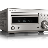 Denon RCD-M41 (srebrny). Zintegrowany system stereo. - 2